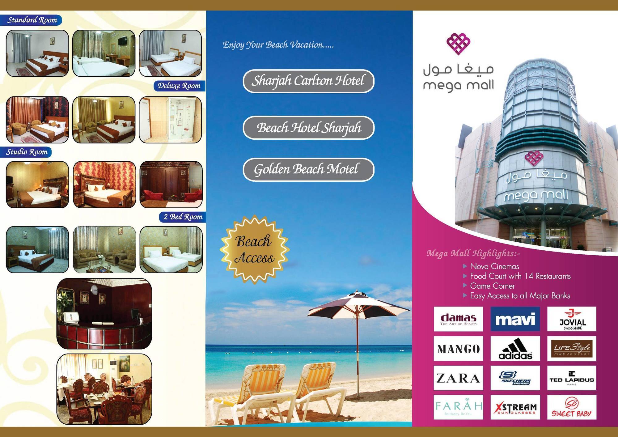 Arbella Boutique Hotel Sharjah Eksteriør billede